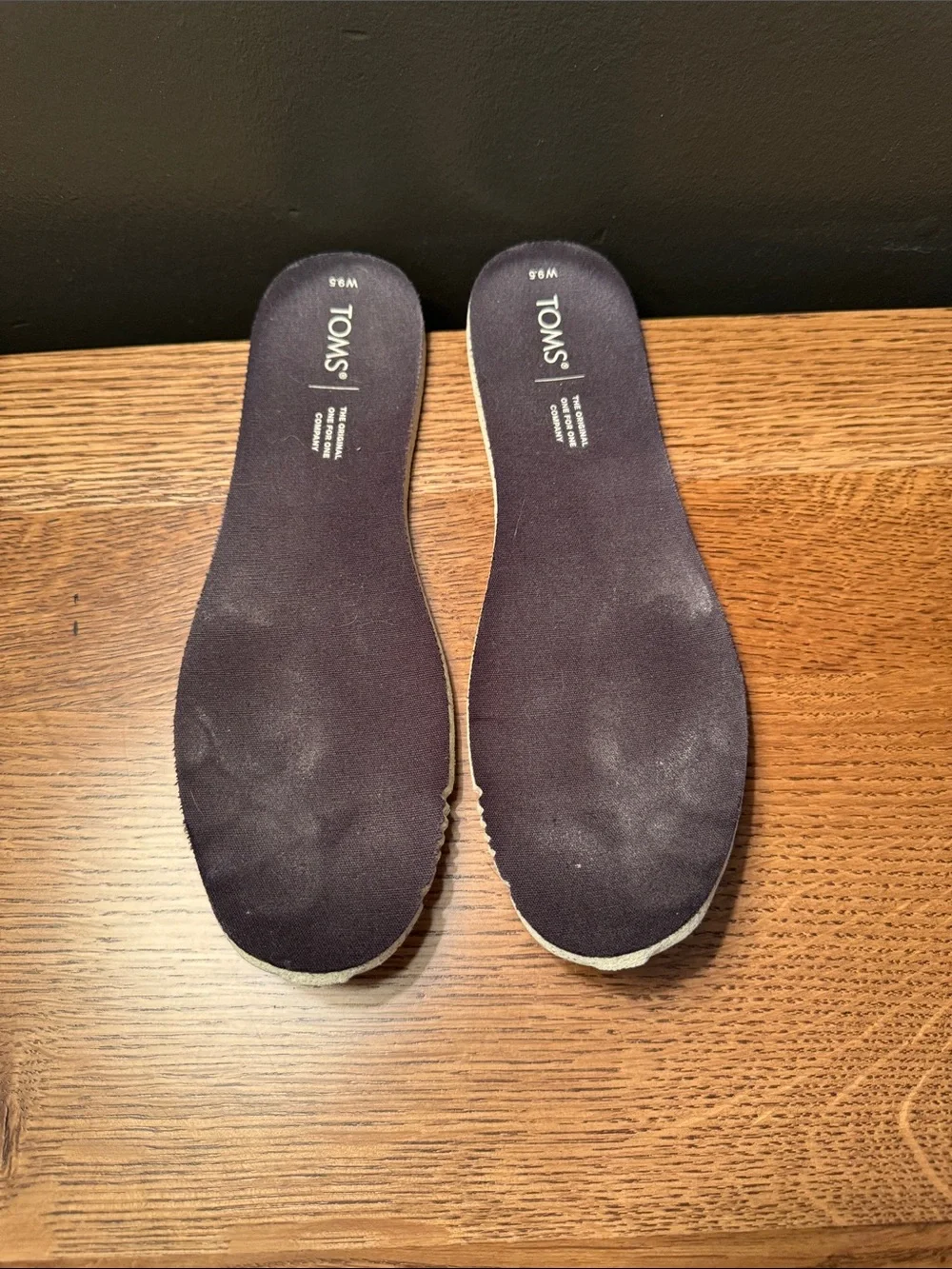 TOMS Alpargata Women's Black Sparkle Slip-On Loafers - 9.5 womens